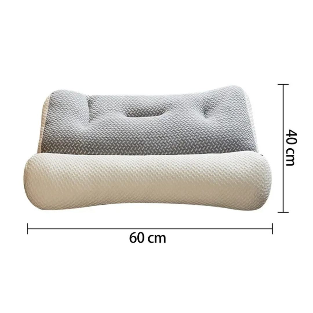 Orthopedic Neck Pillow for Sleeping | Cervical Spine Support & Pain Relief | Reduces Snoring | Ideal for All Sleep Positions