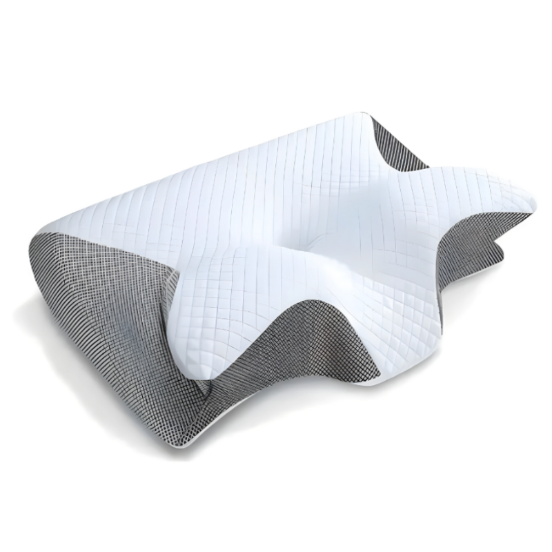 Orthopedic Butterfly Memory Foam Neck Pillow - Comfort & Massage Technology