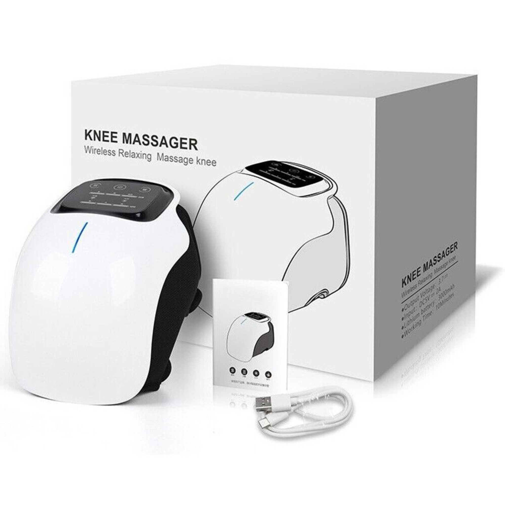 Rechargeable Infrared Knee Pain Relief Massager