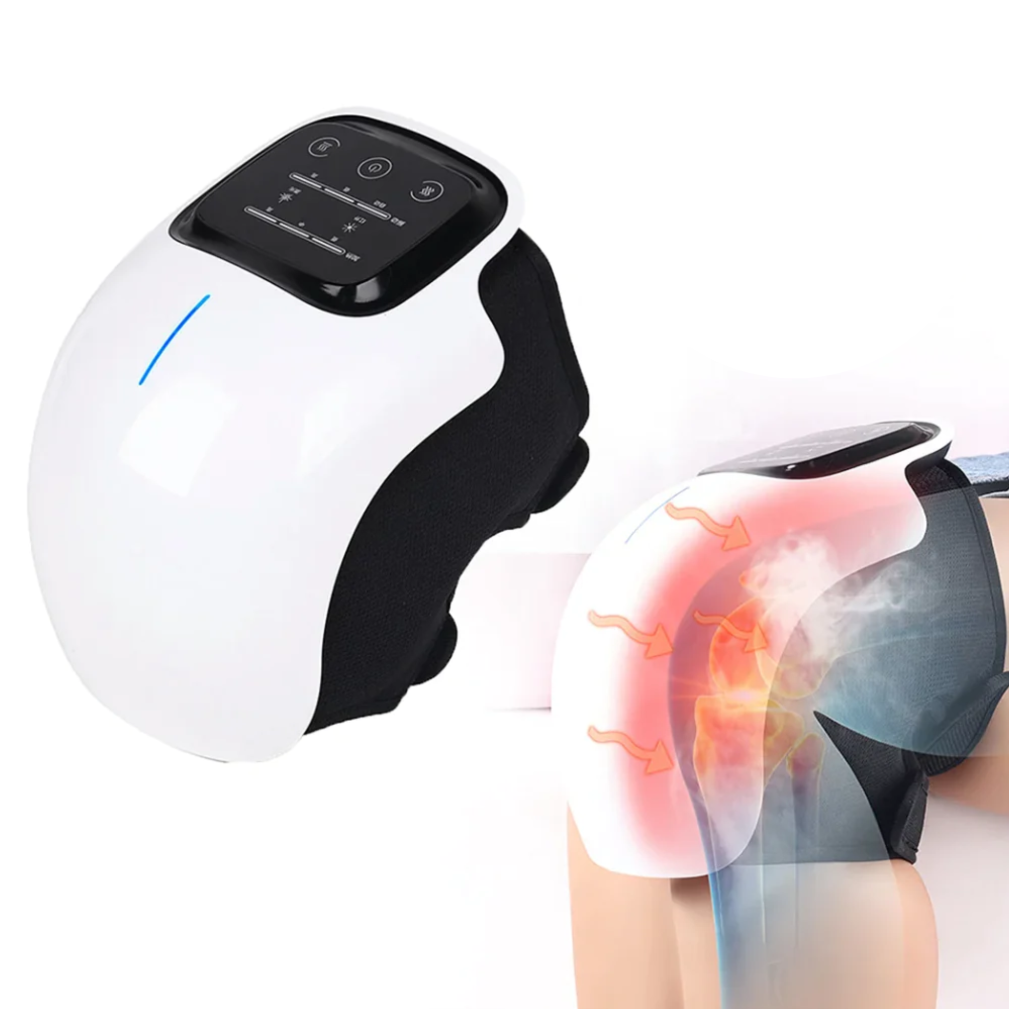 Rechargeable Infrared Knee Pain Relief Massager