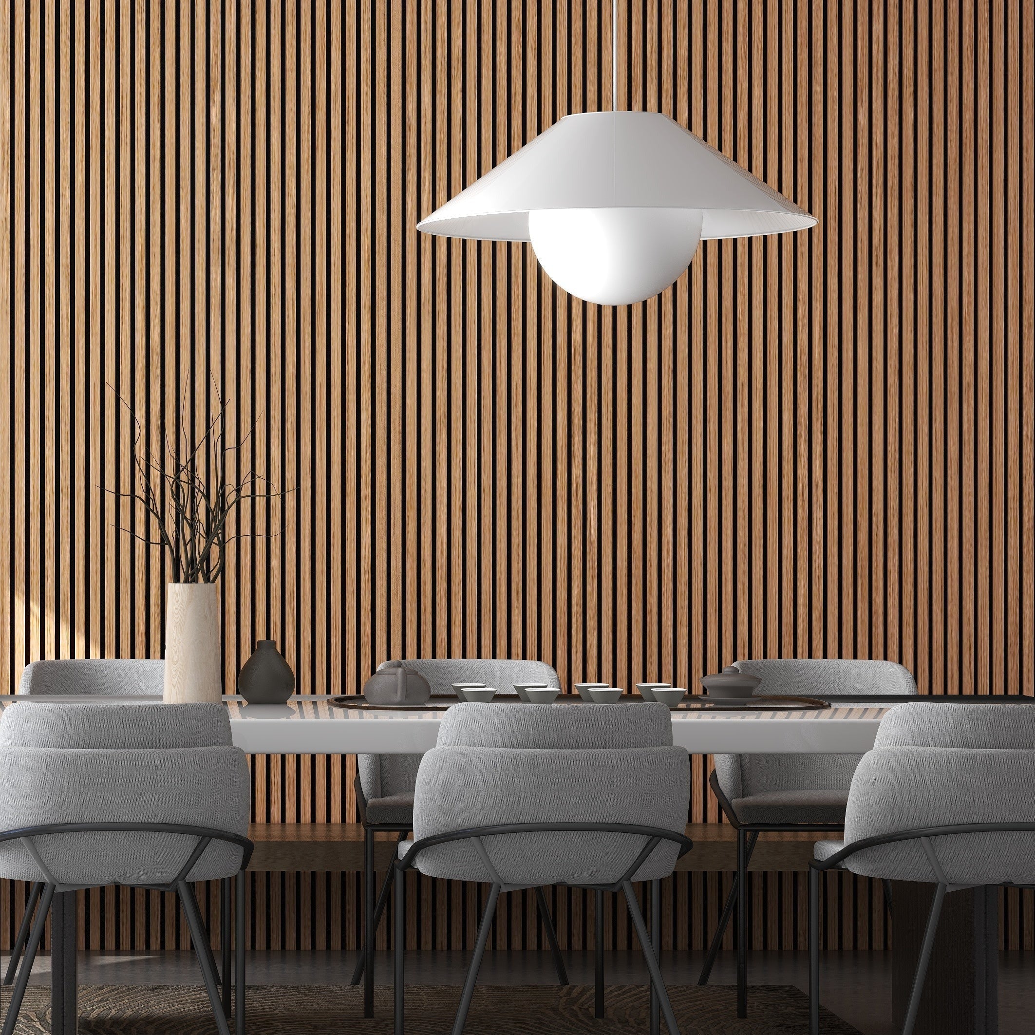 Acoustic Wooden Wall Slat Panel