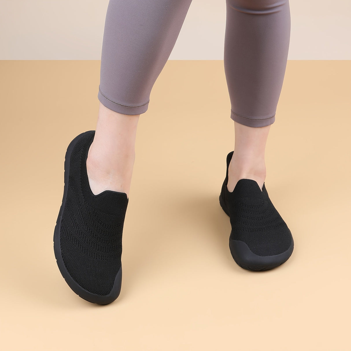 Women's Breathable Slip-on Hands-Free Loafers Wide Toe Box