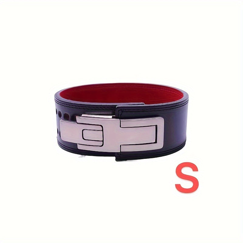 13mm Weightlifting Training Belt With Buckle, Strength Training