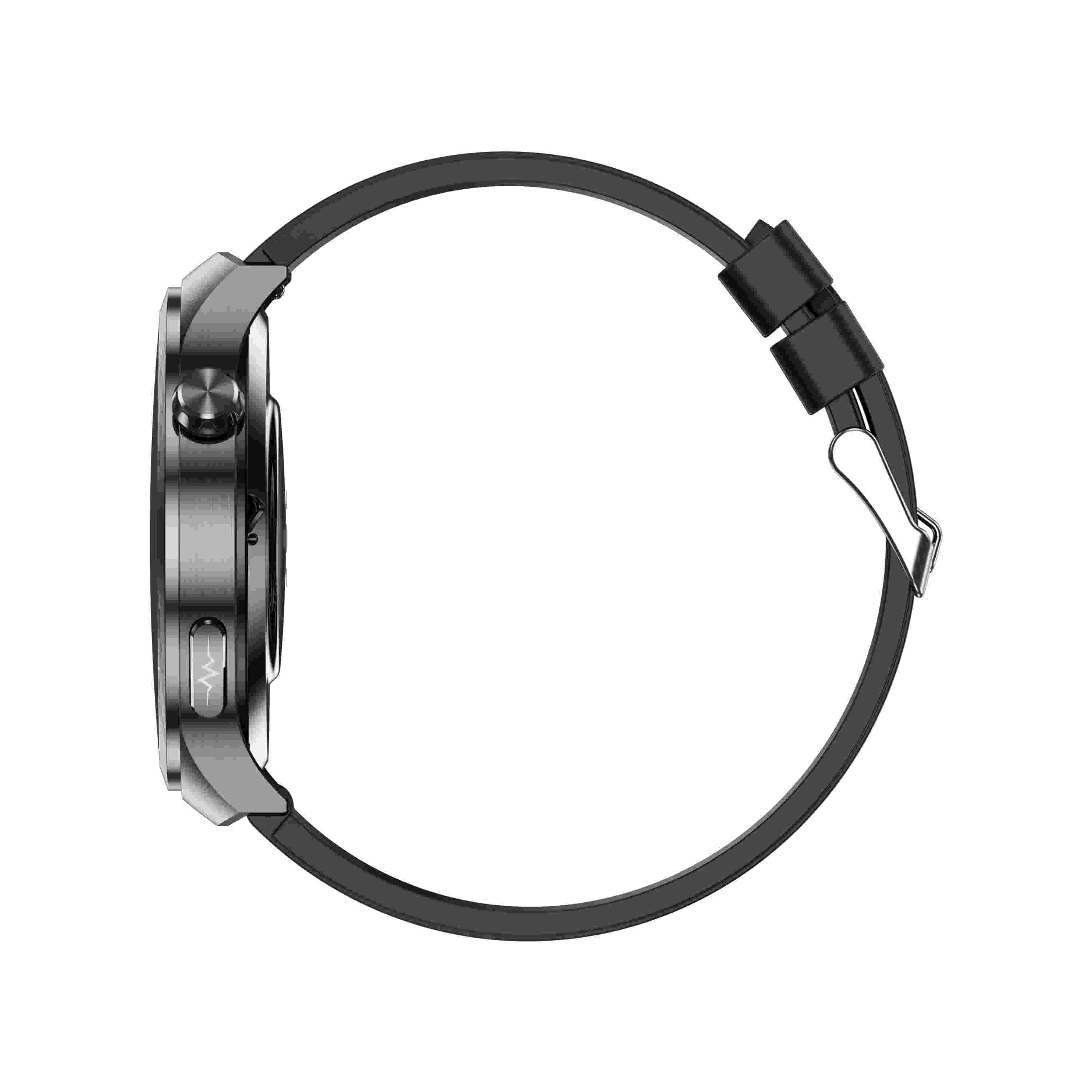 Merchpublic 1.73 Inch Super-large AMOLED Screen ECG HRV Sleep Blood Glucose BP SOS Emergency Call Health Management Watch