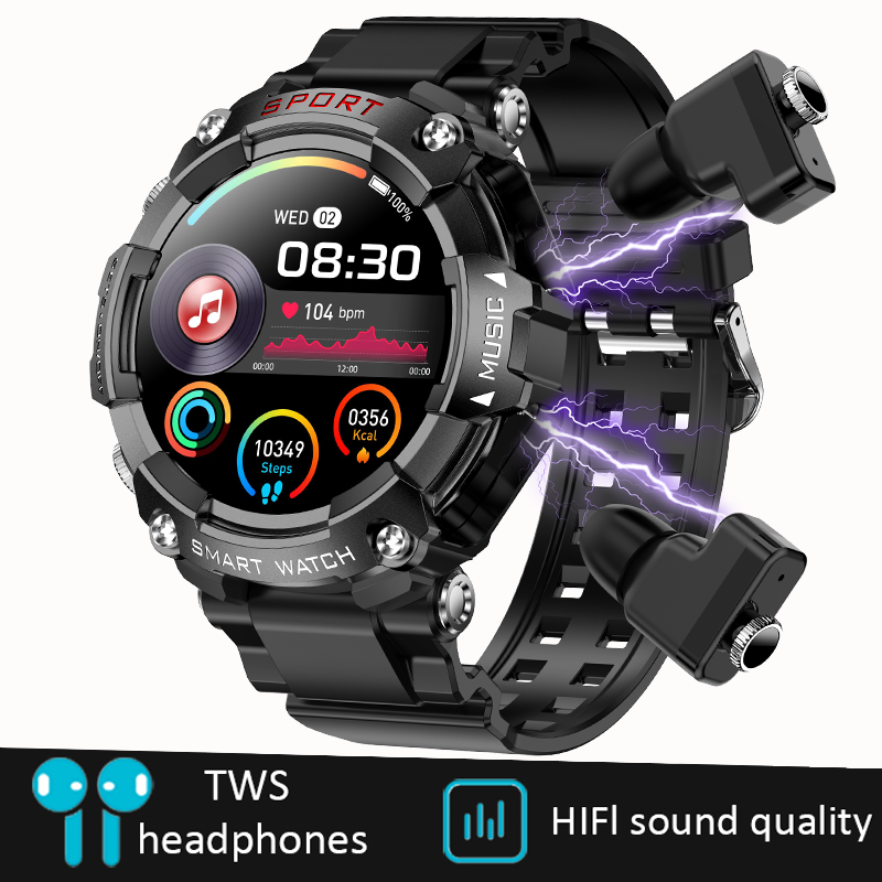 TrailBlazer Sport Pro Smartwatch w/ Earbuds