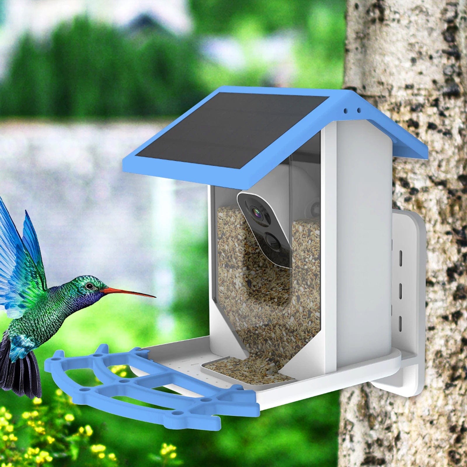 Bird Feeder Camera - #2024 Upgraded Smart Bird Feeder (10+ Years Life)