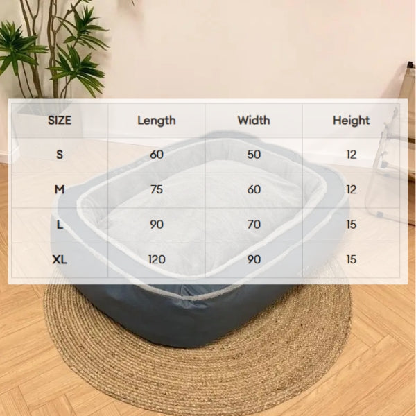 Orthopedic Dog Bed: Memory Foam Beds for Large Dogs | Perfect for Arthritis Relief