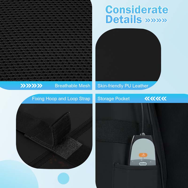 Electric Massage Chair Cushion Shiatsu Full Back Massager Neck Massage Pad with Heat, Car Seat Massager for Home Office