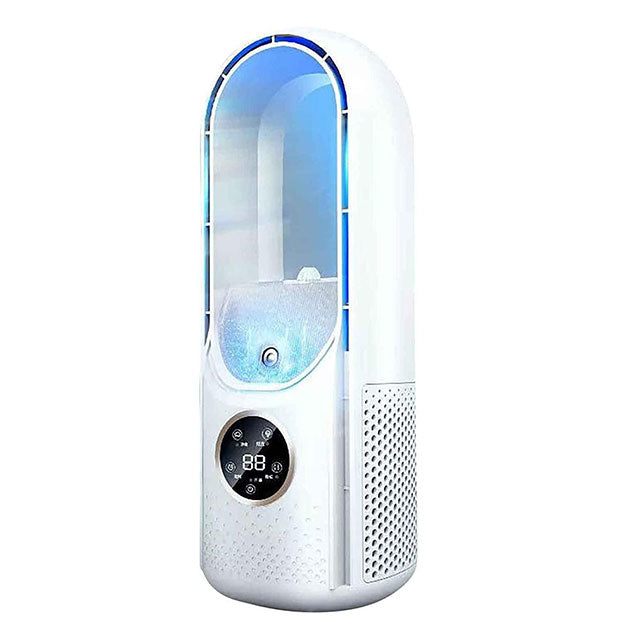 Bladeless Portable Air Conditioner | Ultra-Quiet, Ergonomic Design & Ideal for Home and Office Use