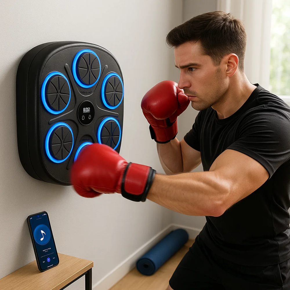 Music Box Machine with Bluetooth | Versatile Fitness, Stress Relief & Reaction Training for Home Workouts