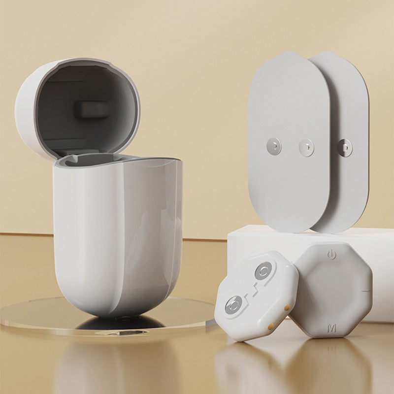 Cordless TENS Massage Patch – Portable Pain Relief & Muscle Stimulation Tensiffy with Rechargeable Electric Pulse Technology