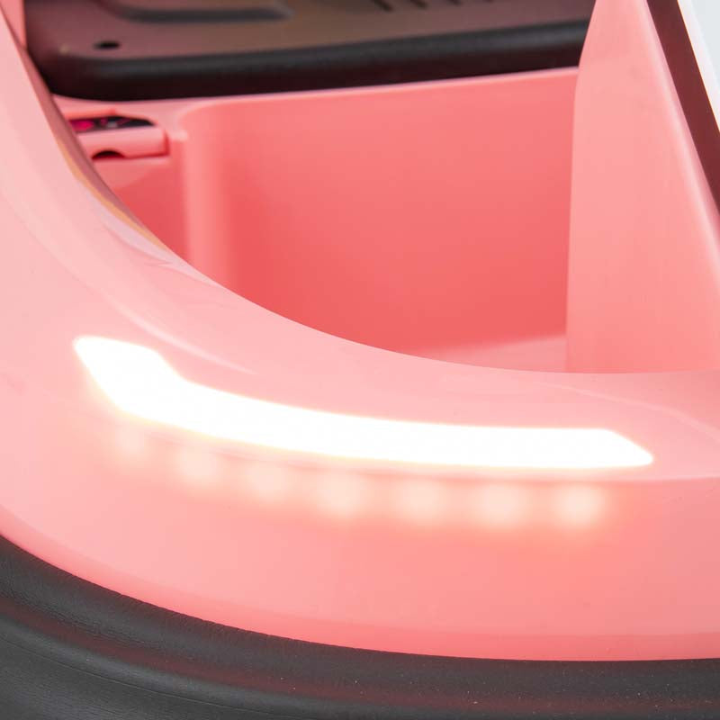 Toddler Ride on Bumper Car for Kids, 6V Electric Ride on Toy w/ 360° Spinning, Dual Motors, 2 Speeds, Music & LED Lights