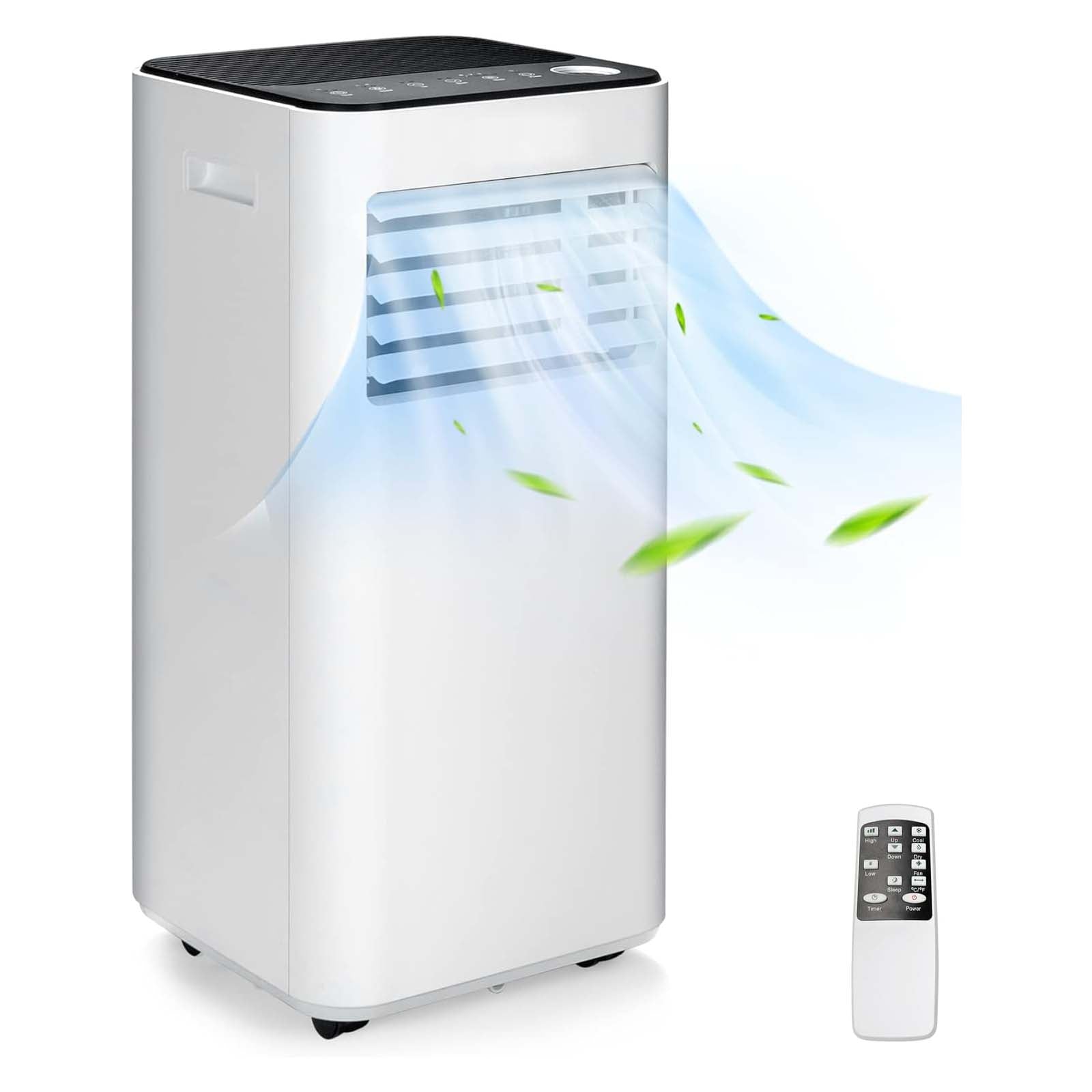 8000 BTU 3-in-1 Portable Air Conditioner with Dehumidifier/Fan/Cool/Sleep Mode, AC Unit for Room up to 250 Sq. Ft