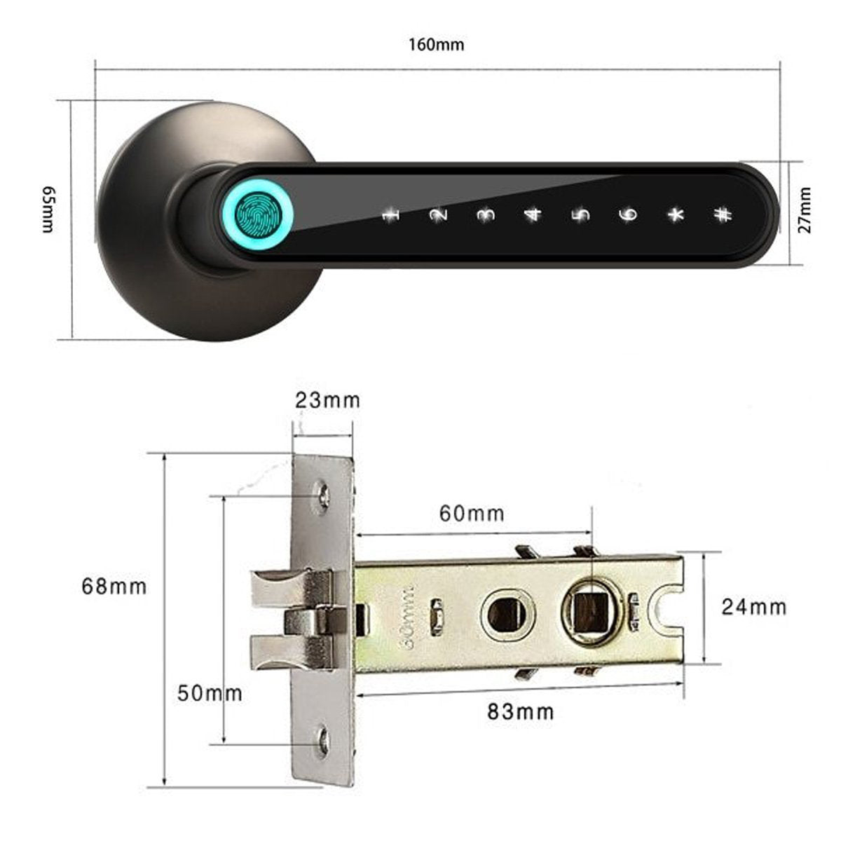 Smart Electronic Fingerprint Door Lock