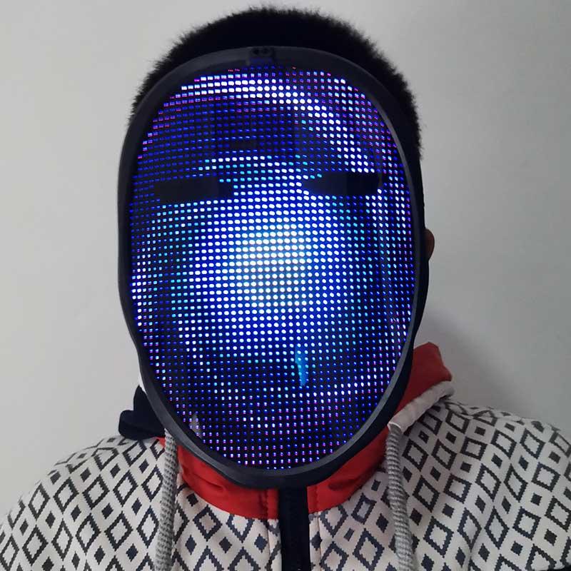 Amazing Customizable RGB LED Mask