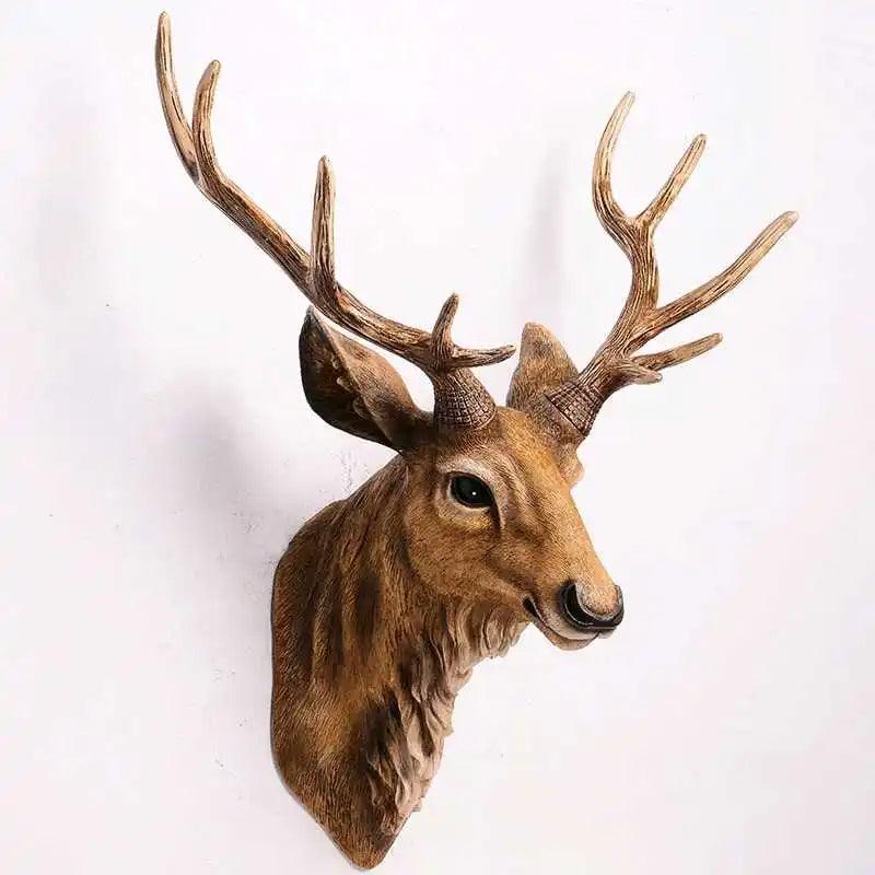 MysticHorn™ | Majestic Deer Head Wall Decor | Rustic Antler Design for Cabin & Lodge Home Decor