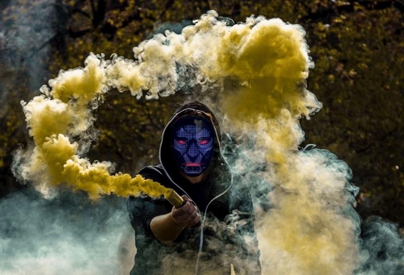 Amazing Customizable RGB LED Mask