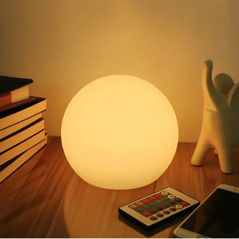 Wireless LED Table Lamp | 16 Color Settings, Rechargeable & Perfect for Home, Office, or Relaxation