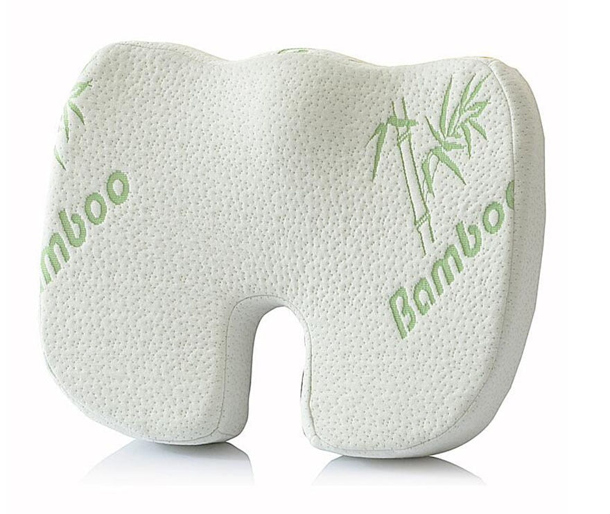 Memory Foam Seat & Back Cushion with Washable Cover