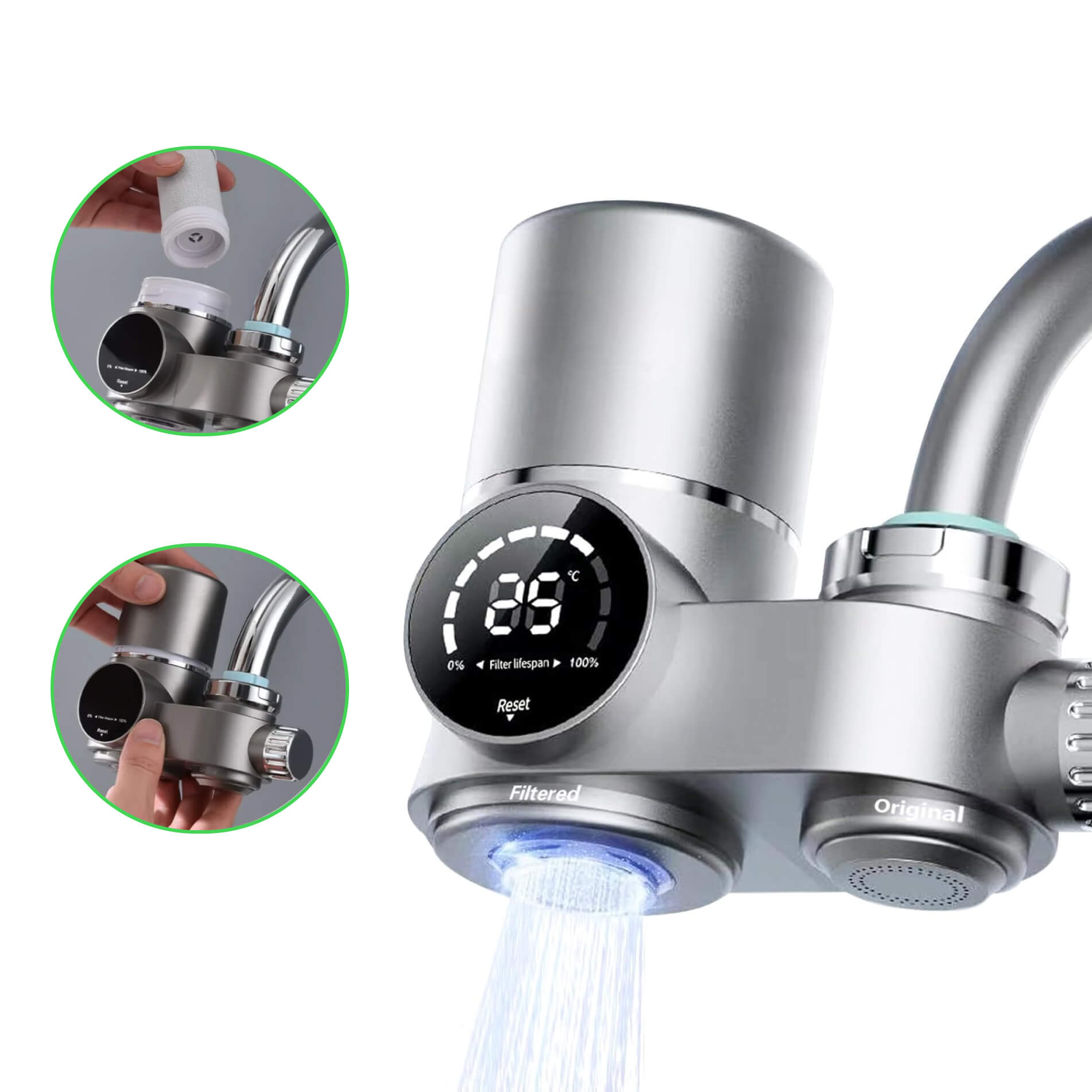 Tap Water Filter | Advanced Water Filter for Cleaner & Healthier Tap Water