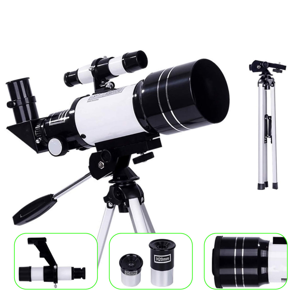 Professional Astronomical Telescope with 150x Zoom – Perfect for Moon Watching