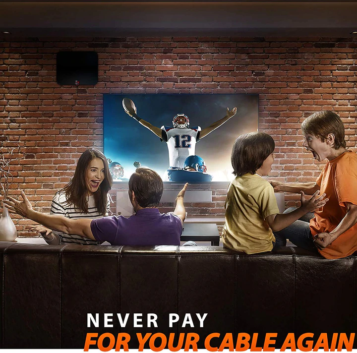 Merchpublic - 2024 Edition Outdoor Antenna - 460 Mile Range