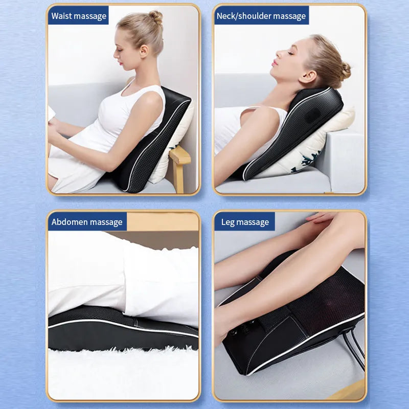 Back and Neck Stretcher - Dual Purpose Stretching Device for Pain Relief