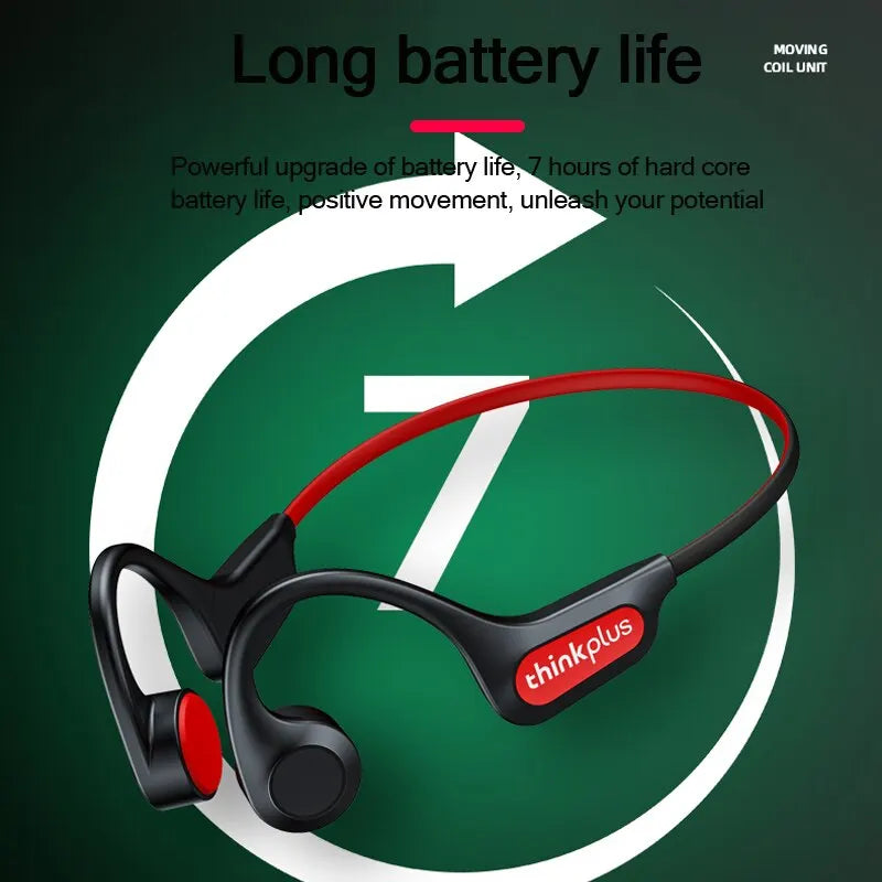 Bone Conduction Headphones | Bluetooth 5.3, IP56 Waterproof & Ideal for Sports and Everyday Use