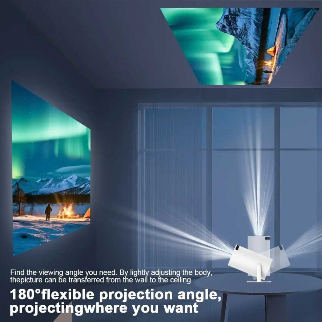 Best 4K Projector for Home Theater - Magcubic Android 11 Dual Wifi6 1080P 1280*720P LED Portable Projector