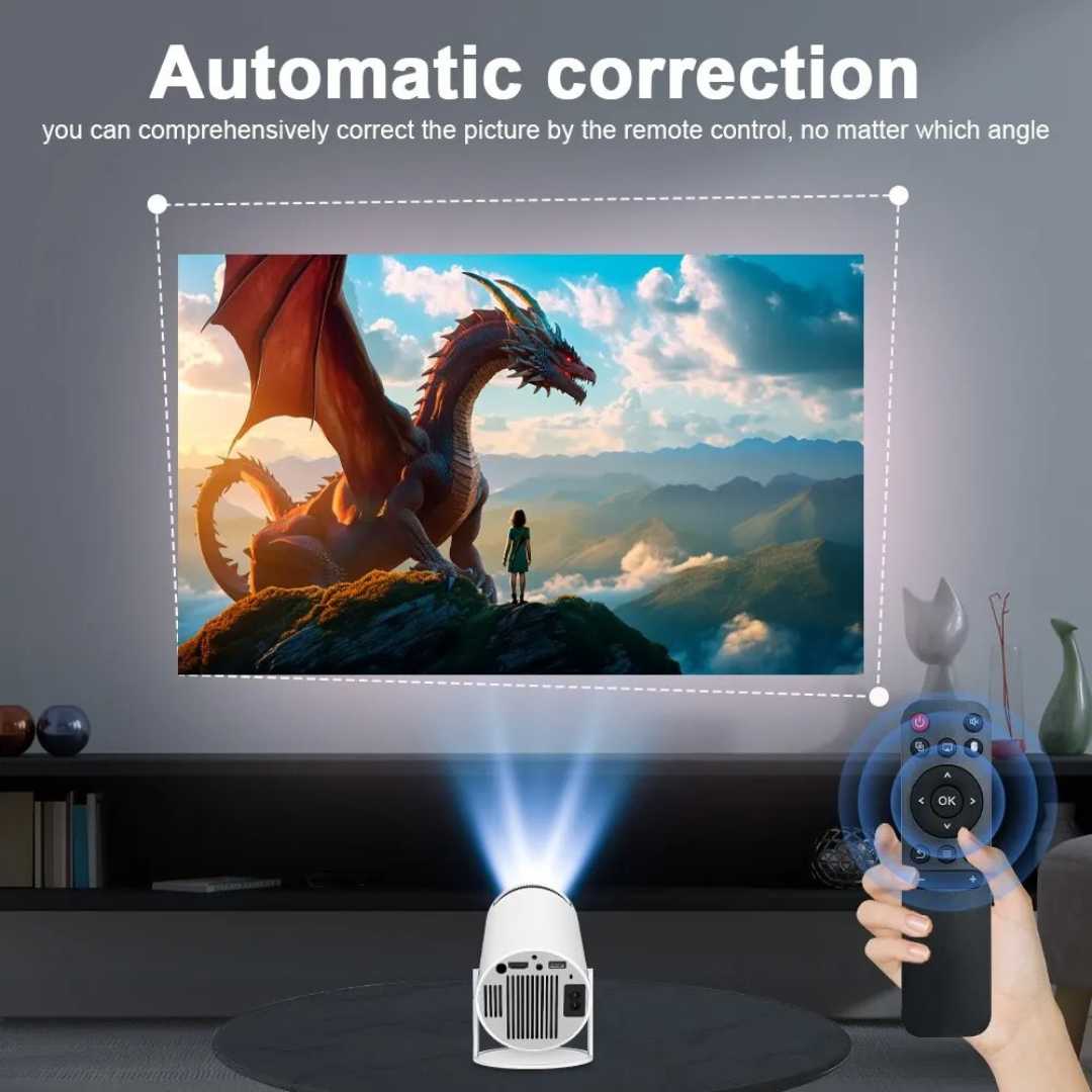 Best 4K Projector for Home Theater - Magcubic Android 11 Dual Wifi6 1080P 1280*720P LED Portable Projector