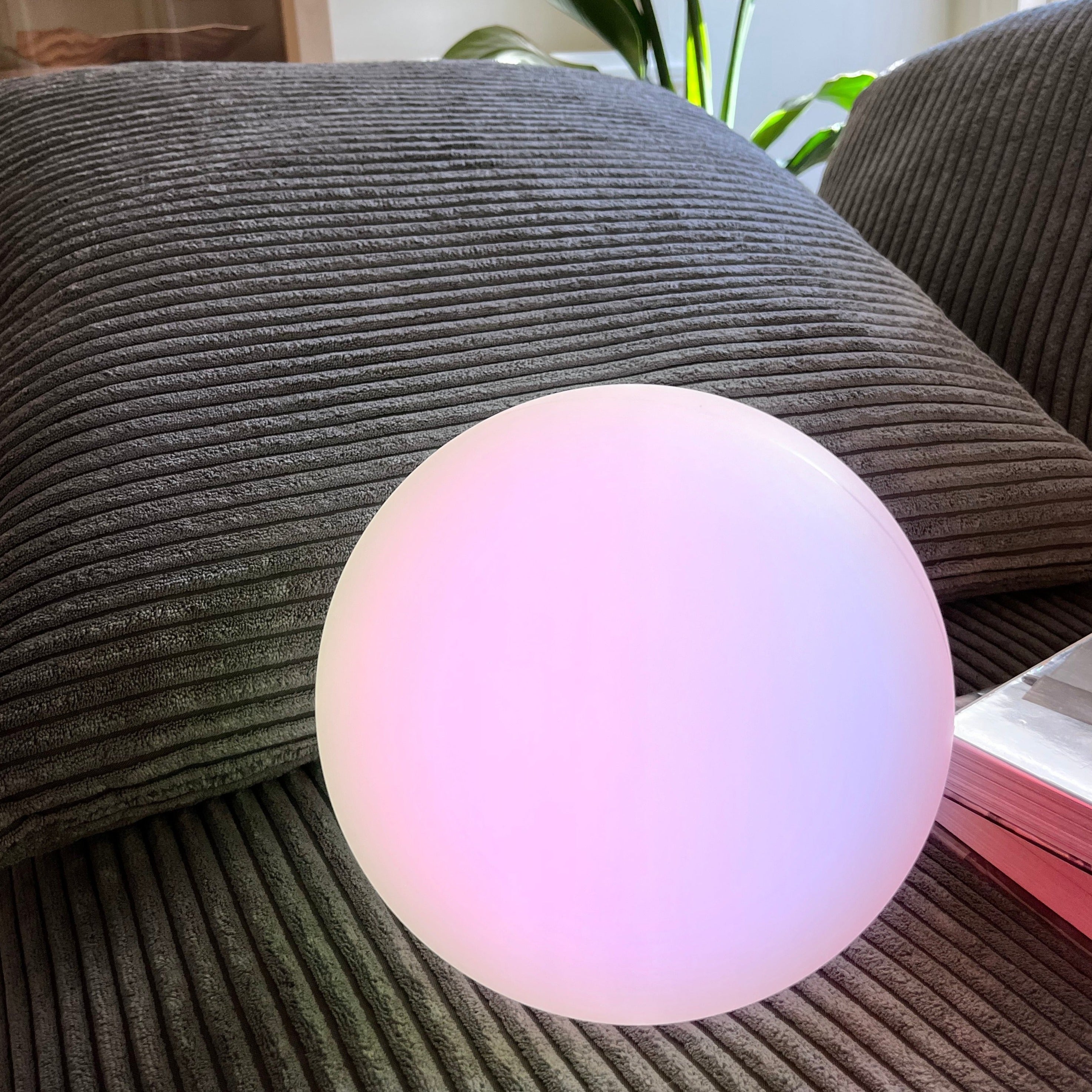 LED Wireless Table Lamp - Rechargeable Modern Light Fixture for Home, Office, and Nightstand Use