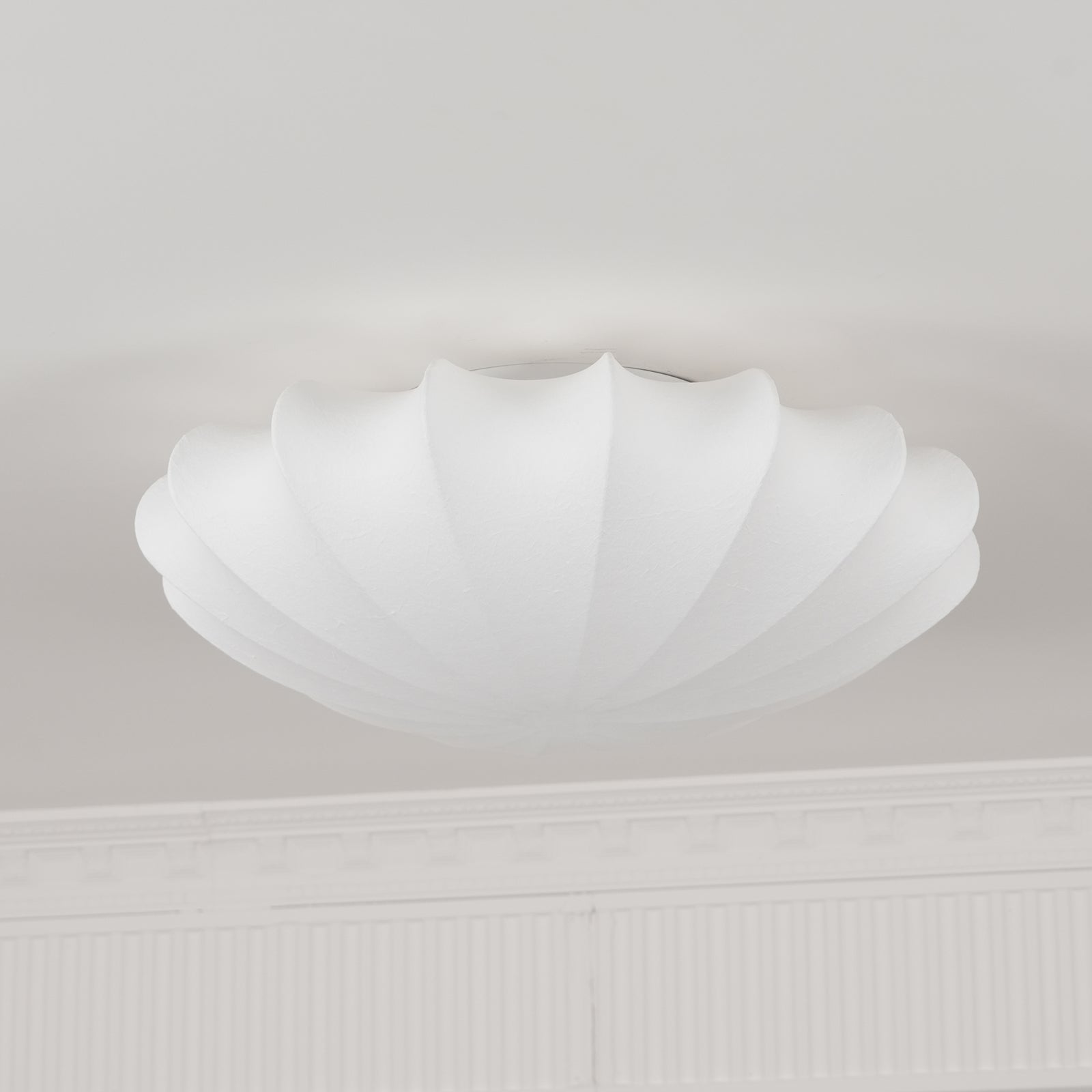 LED Bubble Ceiling Light Fixture - Modern White Design for Living Room, Kitchen & Hallway Lighting