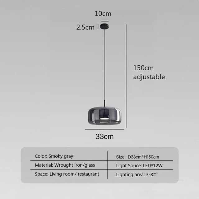 Minimalist Glass Lamp