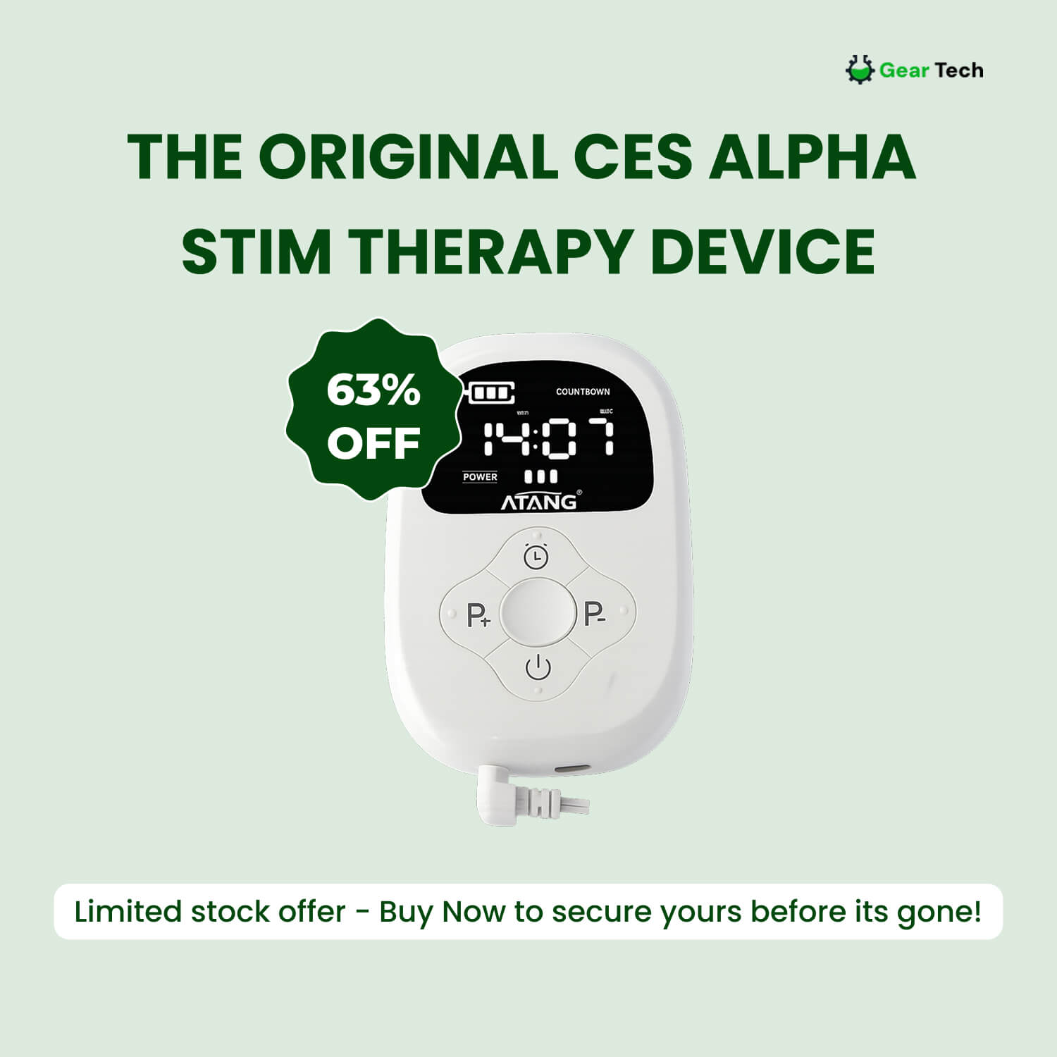 The Original CES Alpha Stim Therapy Device