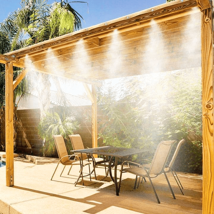 Outdoor Misting System - #2024 Improved Best Outdoor Cooling System