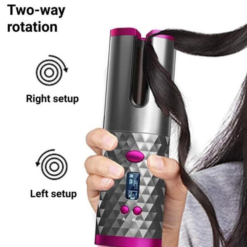Automatic Self Rotating Hair Curler Curling Iron