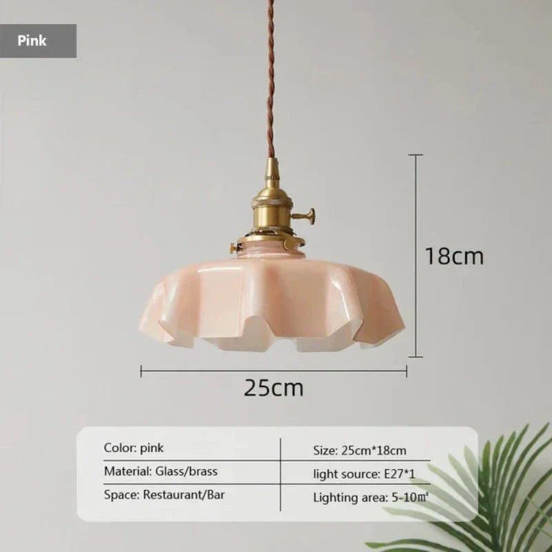 FrenchElegance - Brass Pendant Lamp