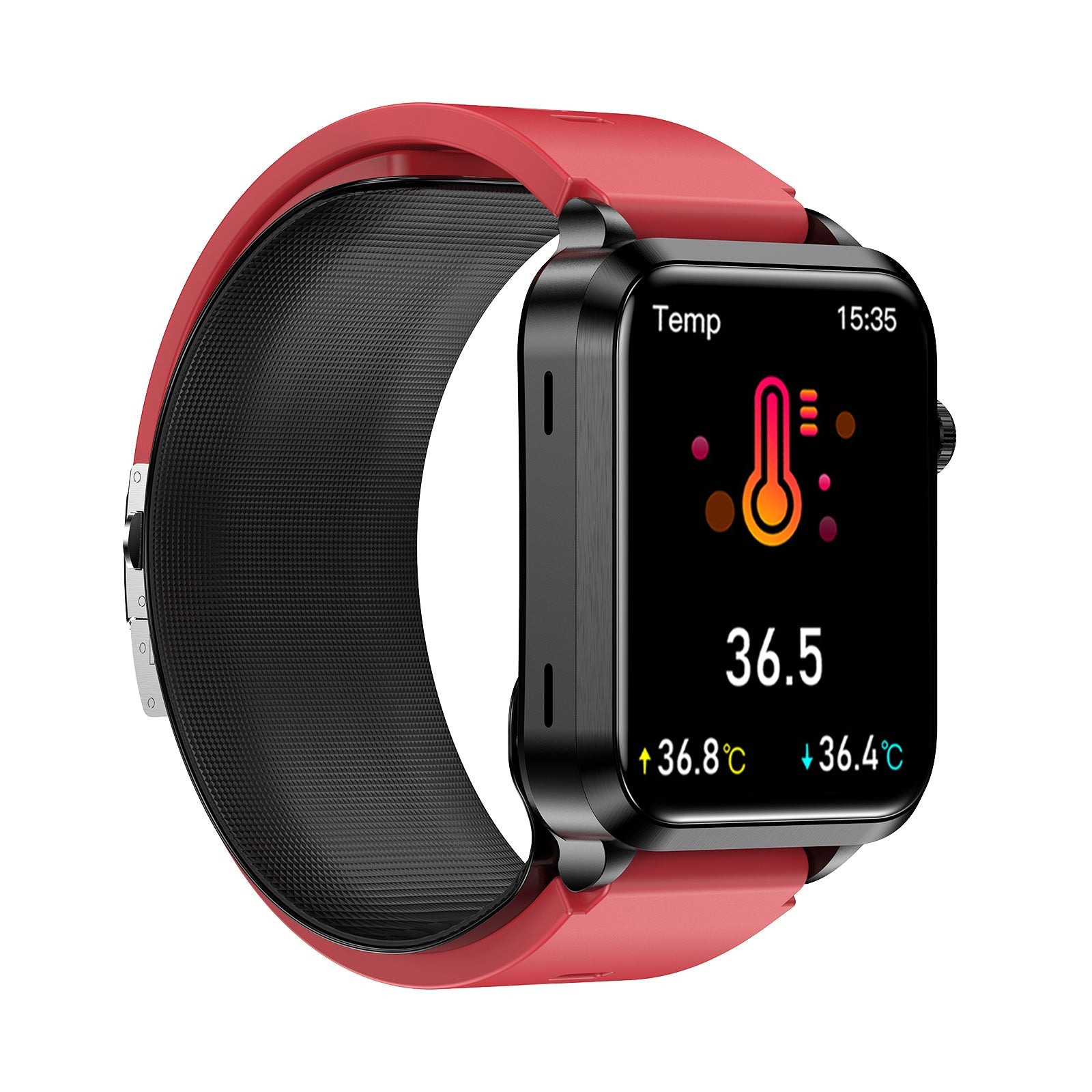 Merchpublic Health Watch-2025 Newest CARE AIR 2 All-In-One Fitness Tracker With Air Pump Blood Pressure+BG+EKG+HRV+SPO2+RR+Uric Acid+Sleep+Calls