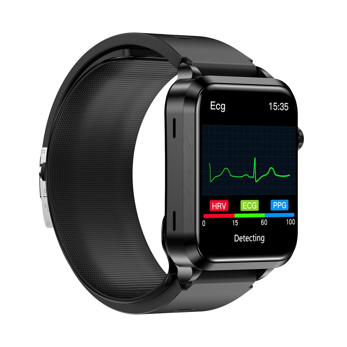 Merchpublic Health Watch-2025 Newest CARE AIR 2 All-In-One Fitness Tracker With Air Pump Blood Pressure+BG+EKG+HRV+SPO2+RR+Uric Acid+Sleep+Calls