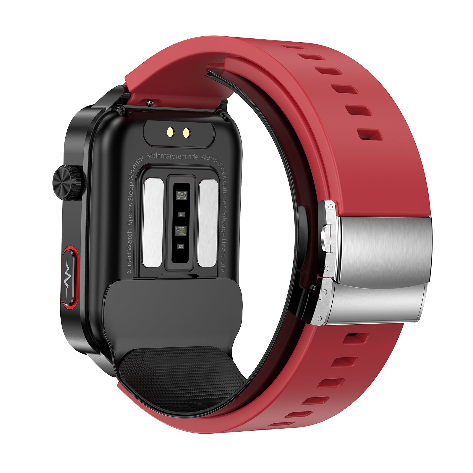 Merchpublic Health Watch-2025 Newest CARE AIR 2 All-In-One Fitness Tracker With Air Pump Blood Pressure+BG+EKG+HRV+SPO2+RR+Uric Acid+Sleep+Calls