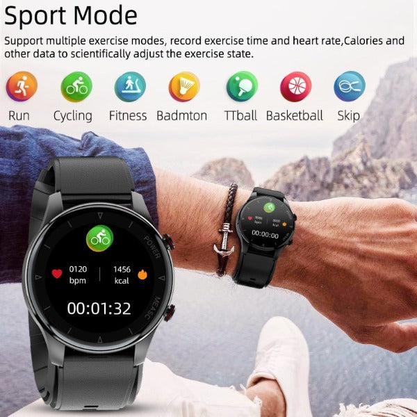 Blood Pressure Watch with Inflatable Airbag