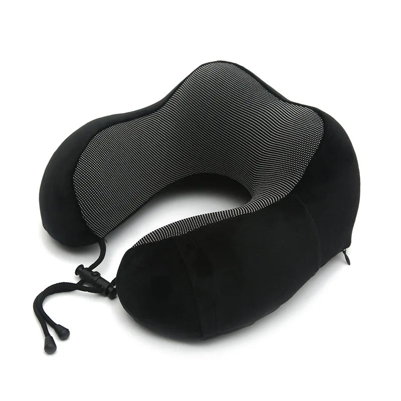 U Shaped Travel Pillow Memory Foam with Massage Function
