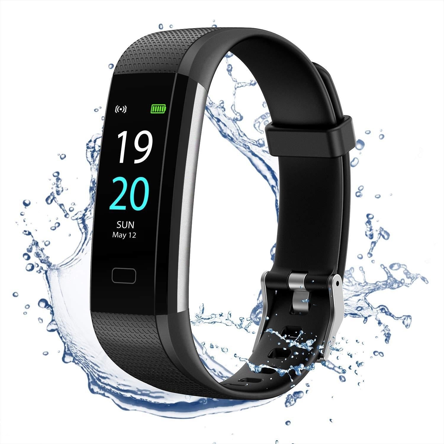 Blood Pressure and Heart Rate Monitor Smartwatch | Waterproof, Sleep Tracking & Fitness Insights for Daily Health Management
