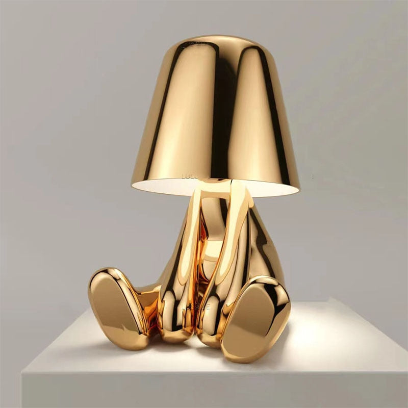 LED Flush Mount Ceiling Light - Gold Circular Fixture for Dining Room & Low Ceilings - Last Stock Available