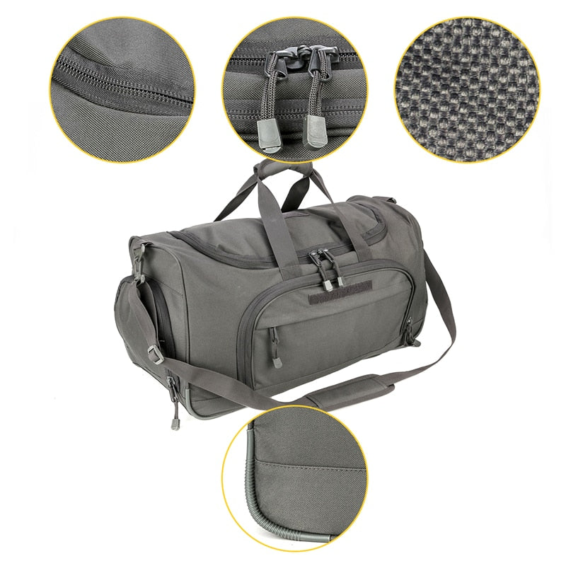 Foldable Duffle Gym Bag for Men and Women