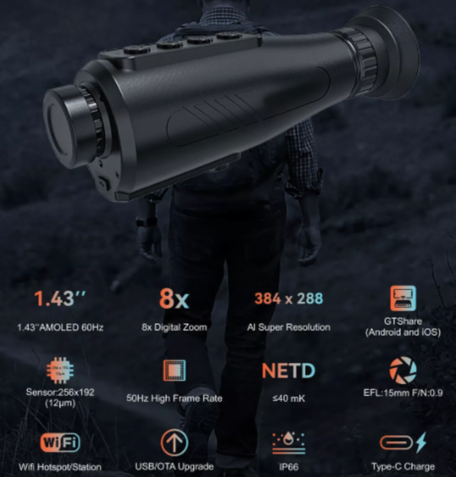 TrailBlazer Pro Thermal Night Vision Monocular