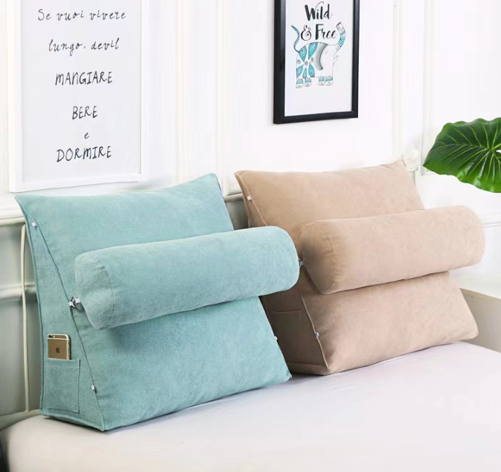 Triangular Back Rest Reading Pillow