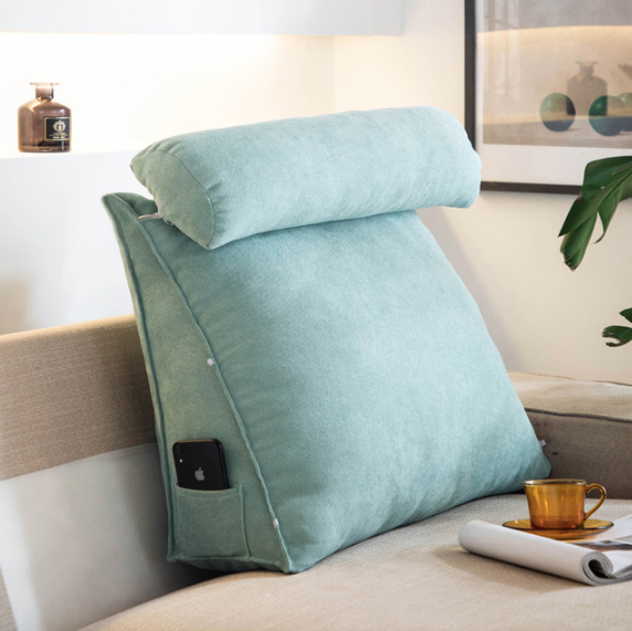 Triangular Back Rest Reading Pillow