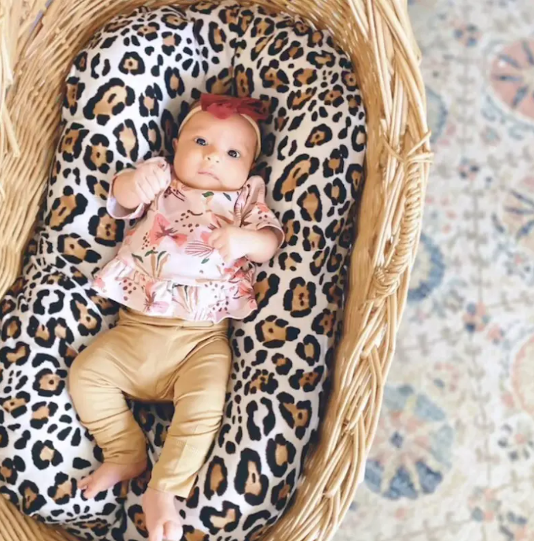 Soft Baby Lounger Nest for Newborn Co-Sleeping Shower Gift