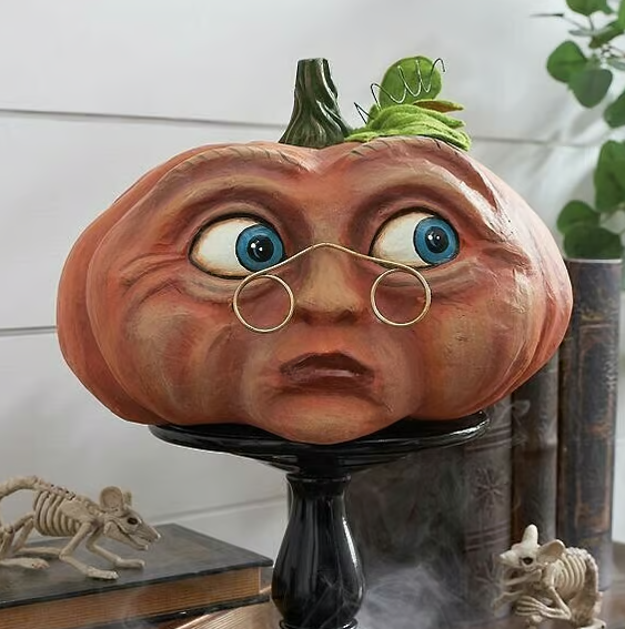 Expressive Pumpkin Unique Halloween Decorations!